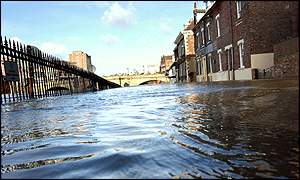 Flooding in York