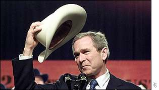 President George W Bush