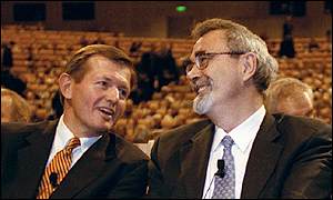 Marcus Wallenberg and Percy Barnevik