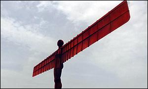 Angel of the North in Gateshead