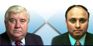 Peter Kilfoyle and Mark Hendrick