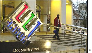 Enron's headquarters in Houston