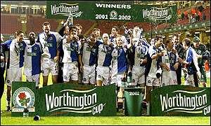 Blackburn were considered to be the underdogs but won 