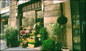 Flower shop in Paris
