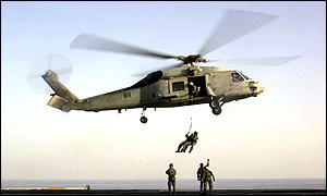 US troops in training during Operation Enduring Freedom