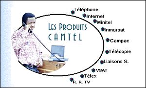 Camtel web page
