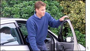 Prince William and his car
