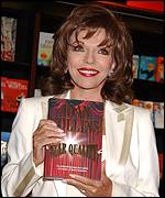Joan Collins is currently promoting her new novel