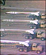 Scud missile launcher