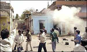 Violence in Ahmedabad