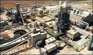 Iscor's Saldanha plant in South Africa