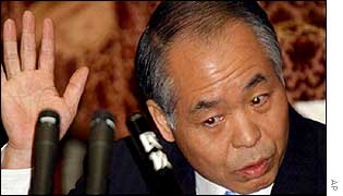 Muneo Suzuki, during his sworn testimony to parliament