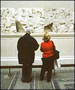 The Elgin Marbles in the British Museum, London