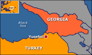 Map of Yusefeli