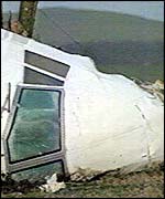 Lockerbie jet nose cone