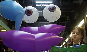 Tate Modern mounted a huge helium model to mark the day