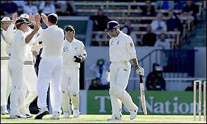 Mark Ramprakash finishes with a score of only 11