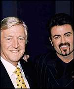 Michael Parkinson and George Michael