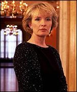 Lindsay Duncan is nominated for best actress for Perfect Strangers