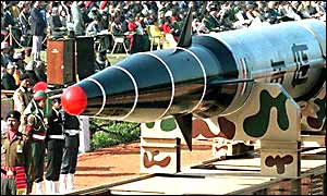 India's Agni missile
