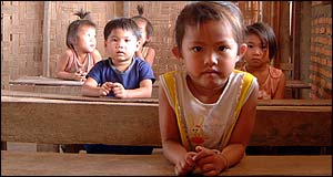 Bhoun Than elementary school, part of an aid project by the Jhai foundation. 