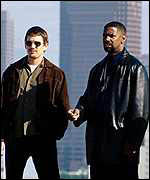 Training Day starring Denzel Washington and Ethan Hawke 