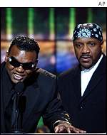 The Isley Brothers Ronald and Ernie