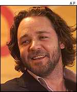 Russell Crowe is tipped as the best actor Oscar winner 