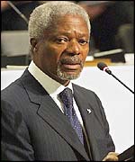 UN Secretary General Kofi Annan