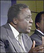 Sierra Leone's finance minister Peter Kuyembeh