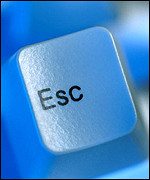Computer keyboards have an escape key, Eyewire