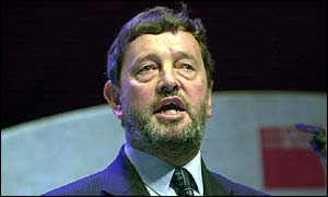 Home Secretary David Blunkett