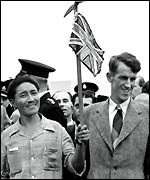 Tenzing Norgay and Sir Edmund Hillary