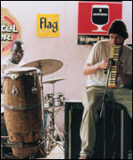 A Malian musician and Damon Albarn