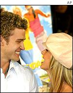 Britney Spears and Justin Timberlake