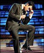 Robbie Williams at the Royal Albert Hall