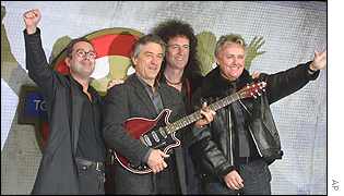 Elton, De Niro, May and Taylor 