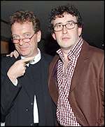 Tony Wilson and Steve Coogan