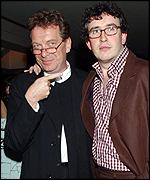 Wilson (left) and Coogan met at the film's premi�re