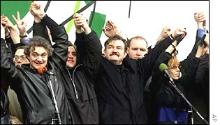 Kiselyov and former NTV journalists