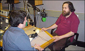 Richard Stallman interviewed by BBC News Online, BBC