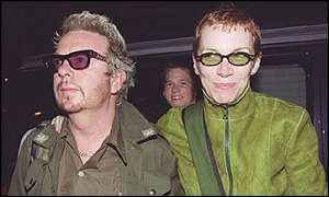 Dave Stewart and Annie Lennox