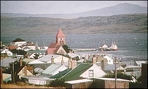 View of Stanley, Falklands