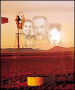 Sorrows and Rejoicings poster, courtesy of the Tricycle Theatre, London