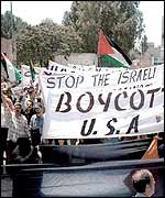 Pro-Palestinian demonstrators in Yemen