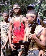Sierra Leone gunmen