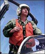 Wang Wei, the Chinese fighter pilot who died in a mid-air collision with a US spy-plane, 1 April 2001