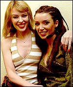 Kylie and Dannii Minogue
