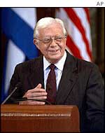 Former US President Jimmy Carter
