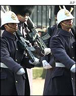 Royal Gibraltar Regiment soldiers